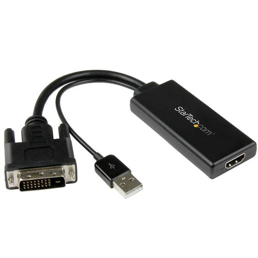 Adaptador de Video StarTech.com DVI2HD | 1080p, Alimentación USB