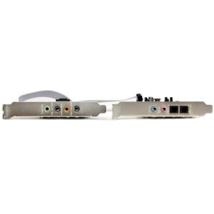 Tarjeta de Sonido StarTech.com PEXSOUND7CH | Sonido Envolvente 7.1, 24bit 192kHz