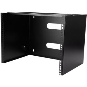 Startech.com Bracket de Montaje en Pared para Equipo de Rack 8u de 13.75 Pulgadas de Profundidad - Acero - 36.38kg Capacidad Máxima de Peso