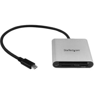 Startech.com Lector Grabador USB 3.0 de Tarjetas de Memoria Sd, Micro Sd, Compactflash - Adaptador USB-C a Tarjetas Flash - Data_n_a