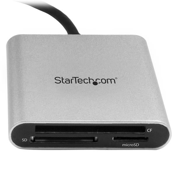 Startech.com Lector Grabador USB 3.0 de Tarjetas de Memoria Sd, Micro Sd, Compactflash - Adaptador USB-C a Tarjetas Flash - Data_n_a