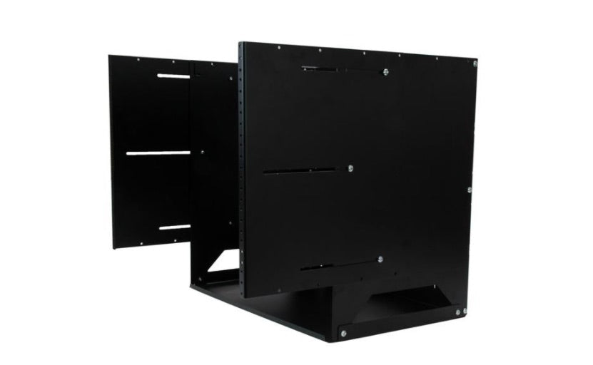 Startech.com Rack de Servidores Abierto de 8u de Pared - 2 Postes - Estante Integrado - Profundidad Ajustable - para Equipo de Av - Acero - 34.02kg Capacidad Máxima de Peso