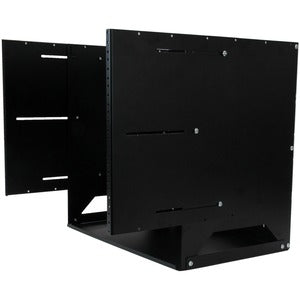 Startech.com Rack de Servidores Abierto de 8u de Pared - 2 Postes - Estante Integrado - Profundidad Ajustable - para Equipo de Av - Acero - 34.02kg Capacidad Máxima de Peso