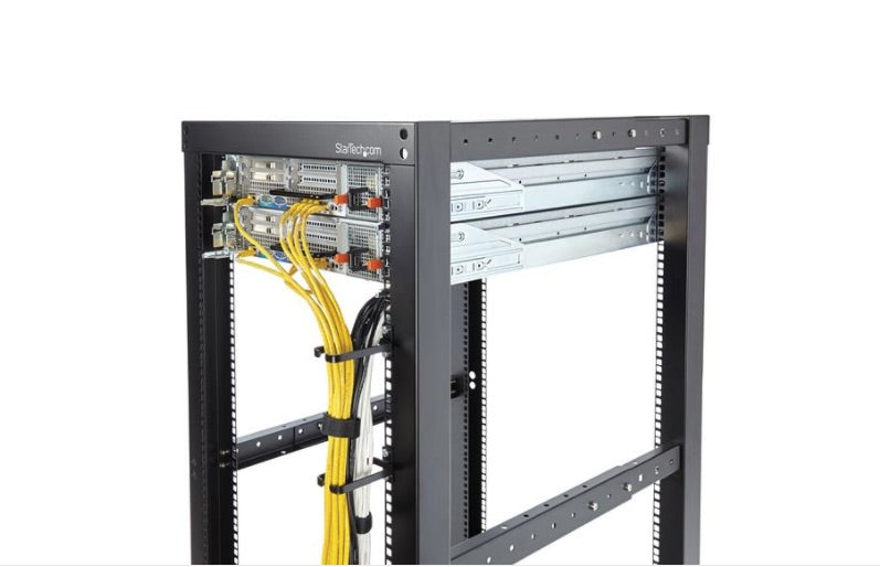 Anilla Pasacables StarTech.com CMHOOK1UN | 1U Rack, Acero, 4.5x10cm