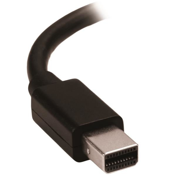 Startech.com Adaptador Mini Displayport a HDMI - Dongle Conversor de Video Activo Mdp 1.4 a HDMI 2.0 4k 60hz - Thunderbolt 1/2 Mac/pc - Níquel Conector - Negro