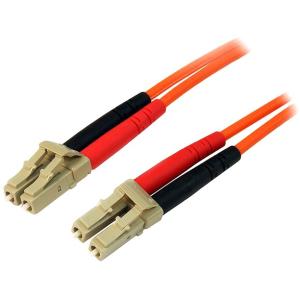 Startech.com Cable 1m Red Multimodo Dúplex Fibra Óptica LC-LC 50/125 - Patch Duplex - Cable For Dispositivo de Red - 10gbit/s - Cable de Conexión - Lszh - 50/125 ?m - Naranja