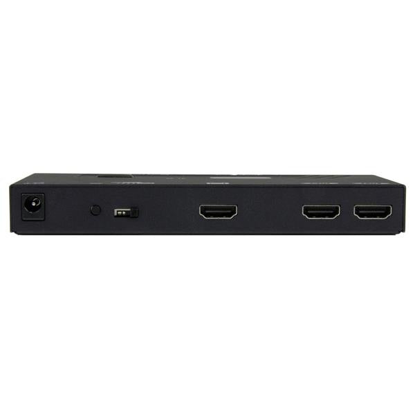 Startech.com Switch HDMI de 2 Puertos con Switch Automático y Prioritario - 1080p - 1920 X 1200 - Full HD - 2 Dispositivo de Entrada - 1 Pantalla - Pantalla, Reproductor de Disco Blu-ray, Caja