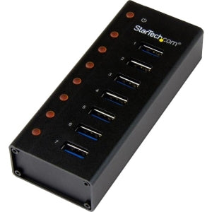 Concentrador USB 3.0 StarTech.com ST7300U3M | 7 Puertos, Gabinete de Metal