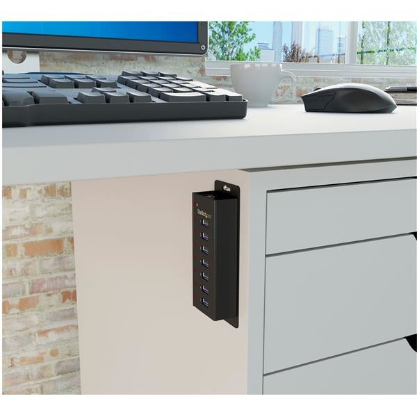 Concentrador USB 3.0 StarTech.com ST7300U3M | 7 Puertos, Gabinete de Metal
