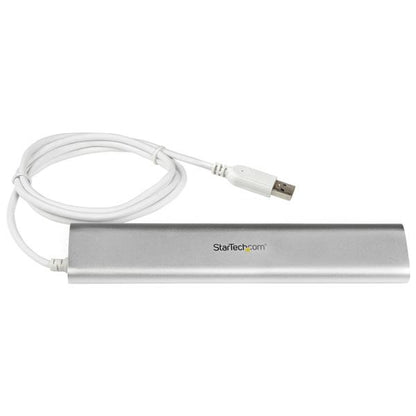 Startech.com Hub USB 3.0 de 7 Puertos - USB-A - 5gbps - Alimentado Por el Bus - USB-A - Hub USB Portátil - Aluminio - 7 Total USB Port(s) - 7 USB 3.0 Port(s)