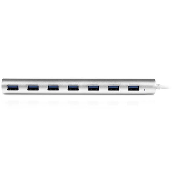 Startech.com Hub USB 3.0 de 7 Puertos - USB-A - 5gbps - Alimentado Por el Bus - USB-A - Hub USB Portátil - Aluminio - 7 Total USB Port(s) - 7 USB 3.0 Port(s)