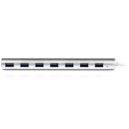 Startech.com Hub USB 3.0 de 7 Puertos - USB-A - 5gbps - Alimentado Por el Bus - USB-A - Hub USB Portátil - Aluminio - 7 Total USB Port(s) - 7 USB 3.0 Port(s)