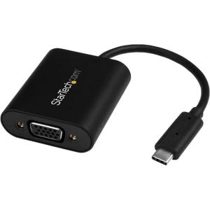 Adaptador de Video StarTech.com CDP2VGASA | USB-C a VGA, 1920x1200, Interruptor de Modo