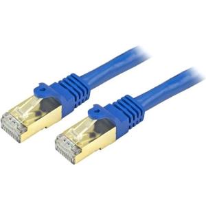 Startech.com Cable de 6m Cat6a Ethernet Azul - Cable de Red 10GB Cat6a Snagless Blindado Rj45 Poe de 100w - 10gbe con Certificación Ul/tia - Cable For Base de Conexión, Dispositivo de Red, Portátil,