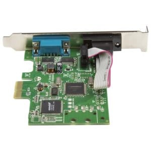 Startech.com Tarjeta Serial Pci Express de 2 Puertos Db9 Rs232 con Uart 16c1050 - Adaptador Interno Serial PCI-E - Pci Express X1 - Pc, Linux - 2 X Número de Puertos Serie Externos