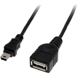Cable Convertidor USB StarTech.com USBMUSBFM1 | USB 2.0, 30CM Hembra/Macho