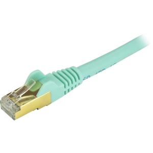 Cable Ethernet StarTech.com C6ASPAT4AQ | 1m, 10GB Cat6a Blindado RJ45