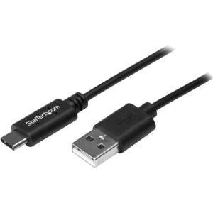 Startech.com Cable Adaptador de 0.5m USB-C a USB-A - USB 2.0 USB Tipo C - Cable For Portátil, Cargador de Pared, Cargador de Automóvil, Smartphone, Computador, Cargador Portátil - 480mbit/s -