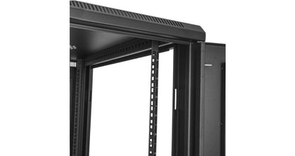 Gabinete Rack StarTech.com RK2433BKM | 24U, Capacidad de 451.10kg