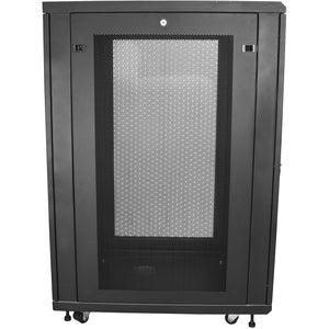 Gabinete Rack StarTech.com RK2433BKM | 24U, Capacidad de 451.10kg