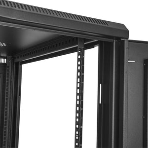 Gabinete Rack StarTech.com RK2433BKM | 24U, Capacidad de 451.10kg