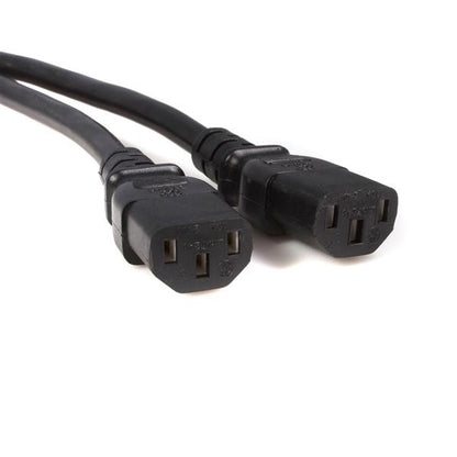 Cable de Extensión StarTech.com PXT100Y | 3m, C14 a 2x C13, UL
