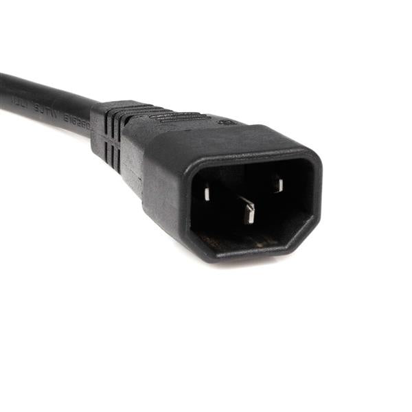 Cable de Extensión StarTech.com PXT100Y | 3m, C14 a 2x C13, UL