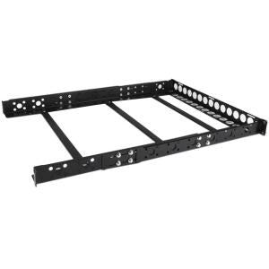 Startech.com Rieles Universales 1u de 19 Pulgadas Ajustables para Gabinete Rack de Servidores - Capacidad de Carga de Hasta 25kg - Rieles Universales 1u de 19 Pulgadas Ajustables para Gabinete Rack