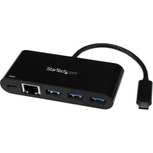 Adaptador Multipuertos USB-C StarTech.com US1GC303APD | 3 Puertos USB 3.0, Red Ethernet RJ-45