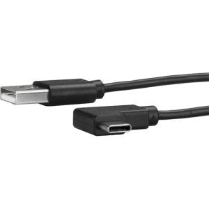 Cable Adaptador USB-A a USB-C StarTech.com USB2AC1MR | 1m, Acodado a la Derecha
