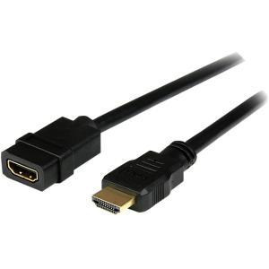 Cable Extensor HDMI StarTech.com HDEXT2M | 4K UHD 30Hz, Apantallado 2m