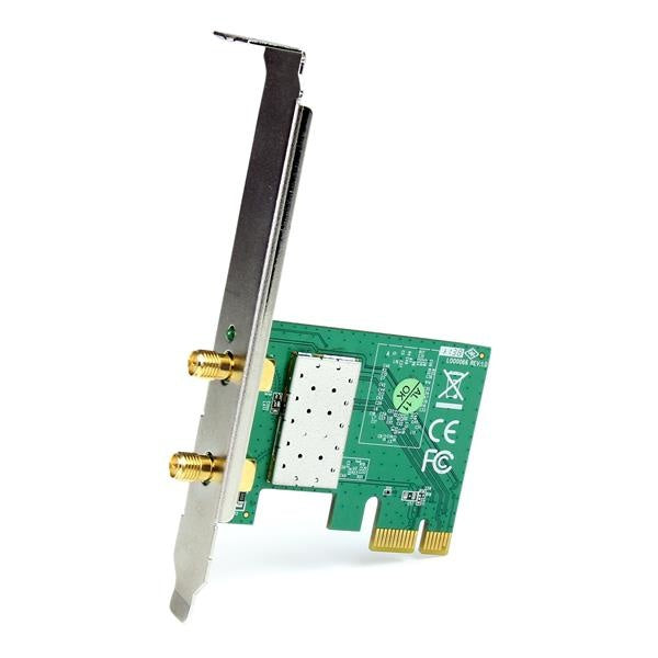 Adaptador PCI Express StarTech.com PEX300WN2X2 | WiFi N 300Mbps, 2T2R