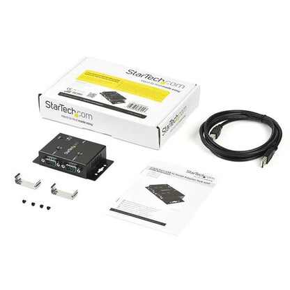 Adaptador USB a Serial StarTech.com ICUSB2322I | 2 Puertos DB9, Montaje en Pared