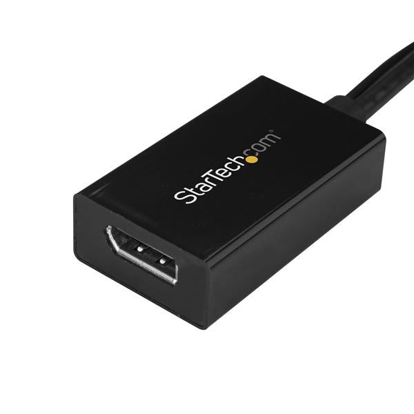 Startech.com Adaptador Dvi a Displayport Alimentado Por USB - Convertidor Dvi a Displayport - DVI-D a Dp - 1920x1200 - Negro