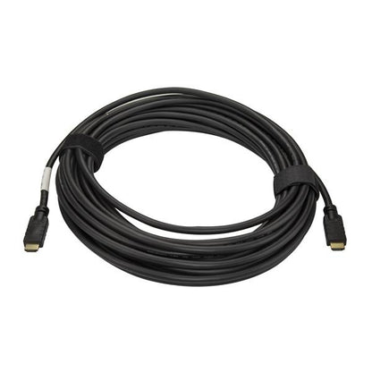 Startech.com Cable de 15 Metros HDMI con Ethernet de Alta Velocidad Activo 4k - Cable HDMI Cl2 para Instalación en Pared - Cable For Tv, Sistema de Teatro en Casa, Amplificador, Dispositivo de