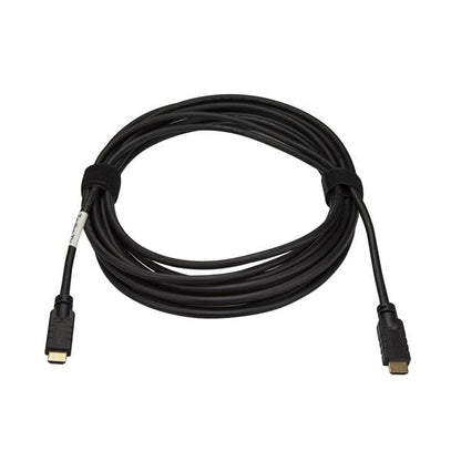Startech.com Cable de 10 Metros HDMI con Ethernet de Alta Velocidad Activo 4k - Cable HDMI Cl2 para Instalación en Pared - Cable For Tv, Sistema de Teatro en Casa, Amplificador, Dispositivo de