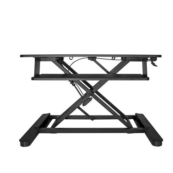 Estación de Trabajo StarTech.com ARMSTSLG | Ajustable de Pie y Sentado, Soporta 2 Monitores de Hasta 24