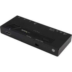 Startech.com Switch Conmutador Automático HDMI de 4 Puertos - Selección Rápida 4k - 3840 × 2160 - 4k - 4 Dispositivo de Entrada - 1 Pantalla - Pantalla, Proyector, Computador, Caja Set-top, Consola