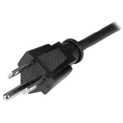 Startech.com Cable de 1m de Alimentación de Computadora, Acodado en Ángulo Recto Nema 5-15P a C13, 10a 125v, 18awg, Cable de Corriente - para Computador, Impresora, Monitor, Escáner - Nema 5-15P /