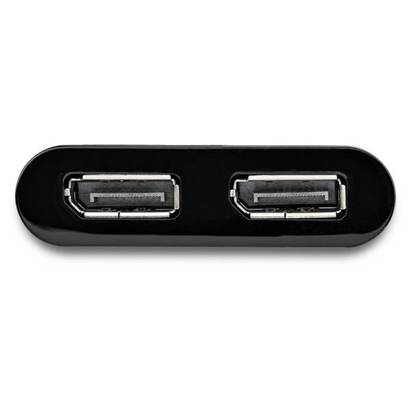 Startech.com Adaptador Gráfico Externo USB 3.0 a Dp Doble 4k60 Displaylink - Inventario Limitado - Vea Dispositivo Similar Usba2dpgb - 3840 X 2160 Supported - Negro