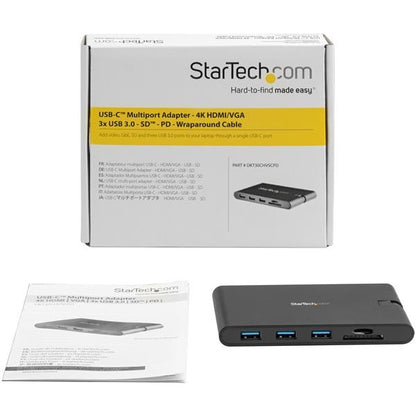 Docking Station StarTech.com DKT30CHVSCPD | HDMI, 5 Puertos USB 3.0, USB-C