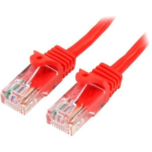 Cable de Red StarTech.com 45PAT2MRD | 2m, Cat5e Snagless RJ45 Rojo
