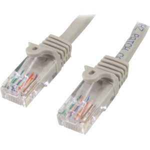Cable de Red StarTech.com 45PAT3MGR | 3m, Cat5e Snagless RJ45