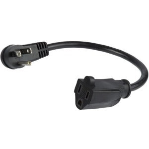 Cable de Extensión de Alimentación StarTech.com PAC101R1 | Acodado 0.3m, 13A 125V