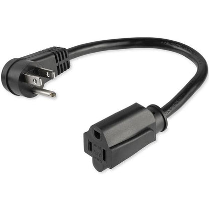 Cable de Extensión de Alimentación StarTech.com PAC101R3 | 0.9m, Acodado Nema 5-15P a Nema 5-15R