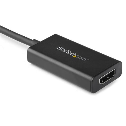 Startech.com Adaptador Displayport a HDMI con Hdr - 4k 60hz - Negro - Convertidor Dp a HDMI - Negro