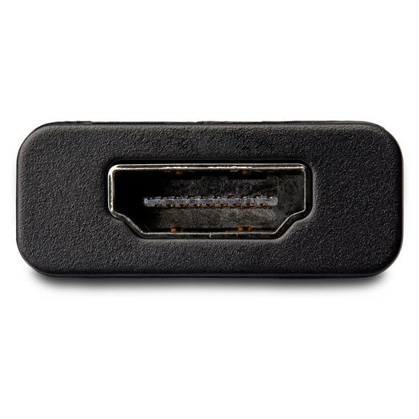 Startech.com Adaptador Displayport a HDMI con Hdr - 4k 60hz - Negro - Convertidor Dp a HDMI - Negro