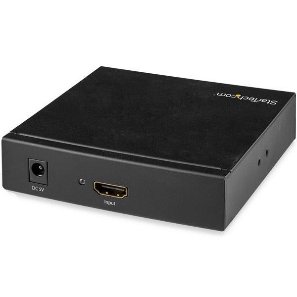 Startech.com Convertidor HDMI a Rca con Audio - Adaptador de Video Compuesto - Ntsc/pal - 1080p - Caja Convertidora para Puertos de Salida Amarillo Blanco y Rojo - Funciones: Conversión de Señal -