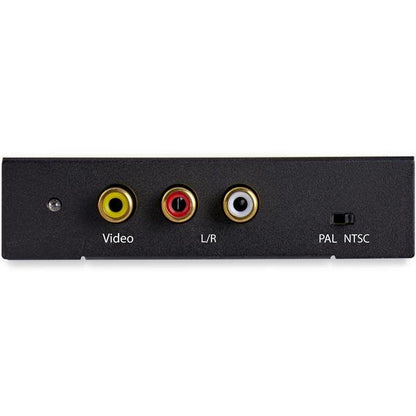 Startech.com Convertidor HDMI a Rca con Audio - Adaptador de Video Compuesto - Ntsc/pal - 1080p - Caja Convertidora para Puertos de Salida Amarillo Blanco y Rojo - Funciones: Conversión de Señal -