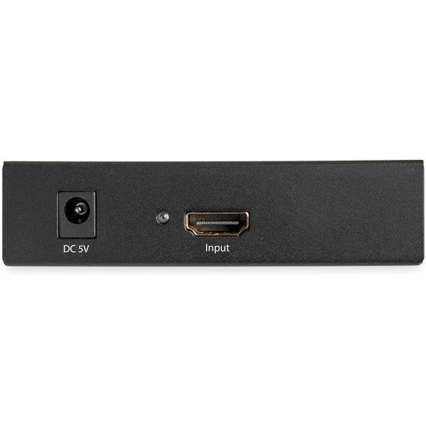 Startech.com Convertidor HDMI a Rca con Audio - Adaptador de Video Compuesto - Ntsc/pal - 1080p - Caja Convertidora para Puertos de Salida Amarillo Blanco y Rojo - Funciones: Conversión de Señal -